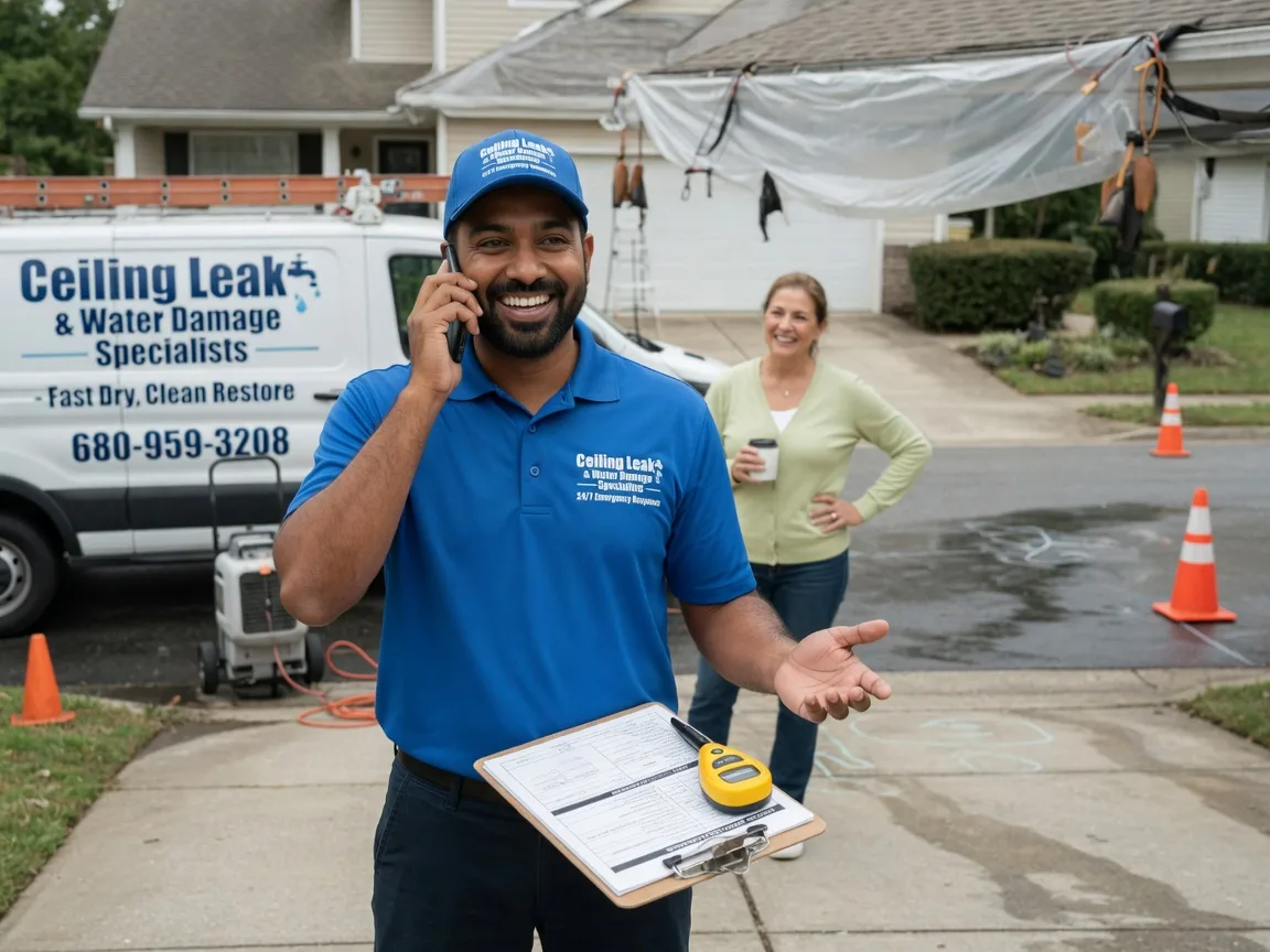 Ceiling Leak Cleanup Streator, IL FAQs